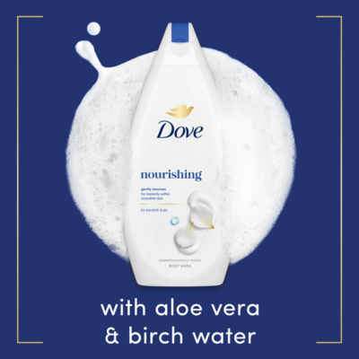 Dove nourishing body wash 450ml (British brand)