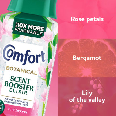 Comfort First Blooms scent booster elixir 342 ml - British product
