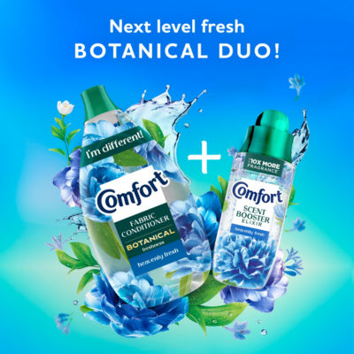 Comfort fabric conditioner Botanical Heavenly Fresh 570ml, UK version