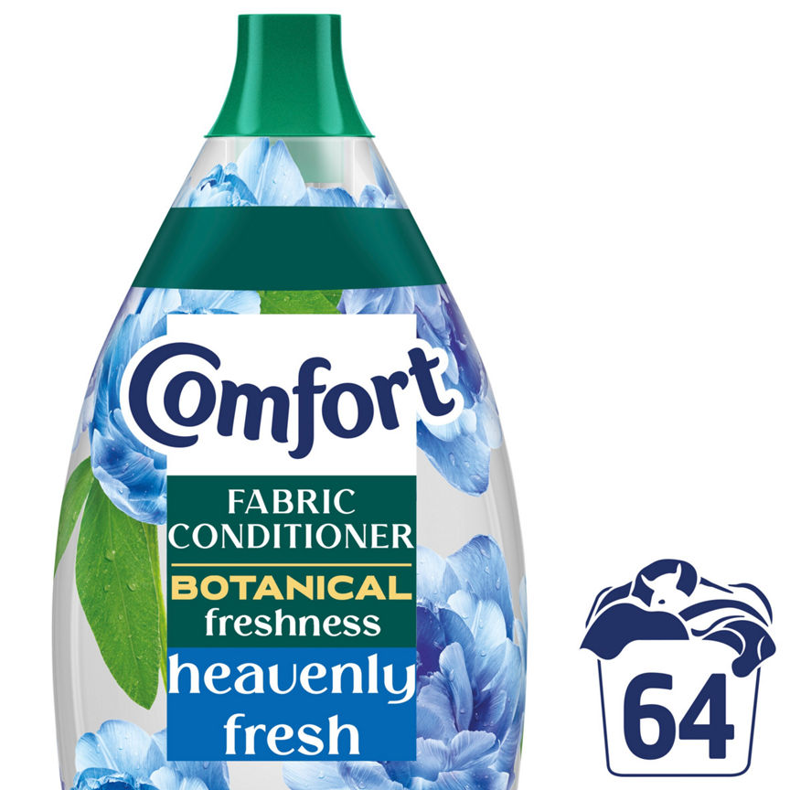 Comfort Botanical Fabric Conditioner Heavenly Fresh 960 ml (64 washes) GOODS ASDA   