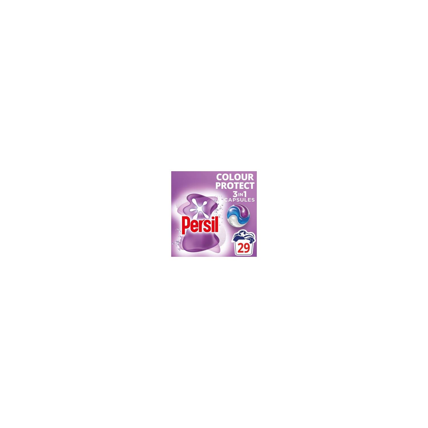 Persil Colour Protect washing capsules 29 washes, imported from the UK