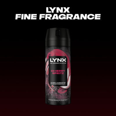 Lynx Cherry Spritz body spray 150ml - British product