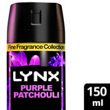 Lynx Purple Patchouli body spray 150ml (British brand)