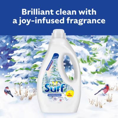 Surf Fresh Winter Breeze laundry liquid 44 washes (British brand)