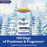 Comfort Creations Fresh Winter Breeze fabric conditioner 1.35L, imported from the UK