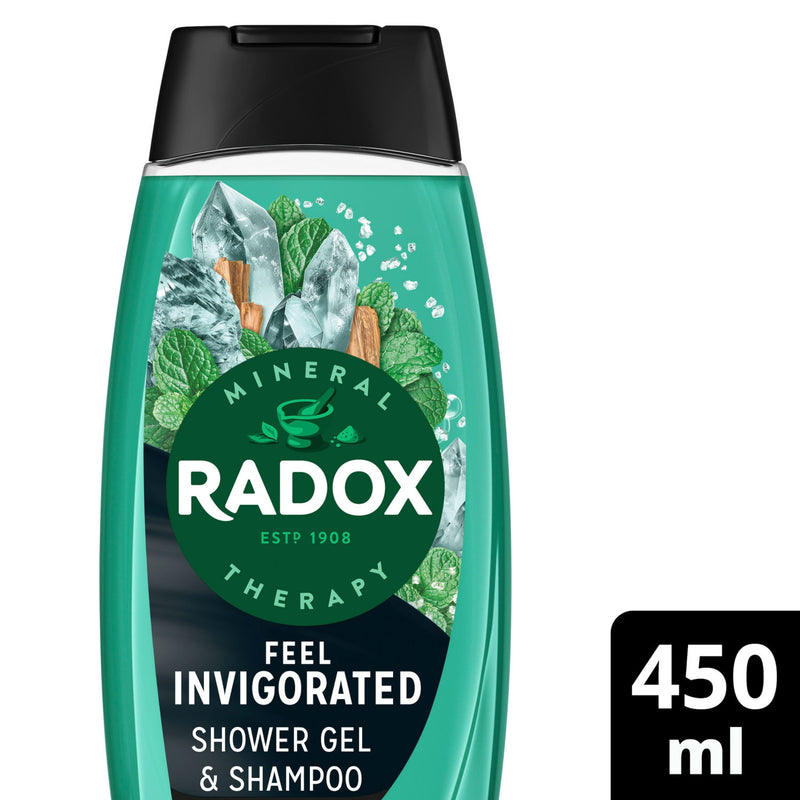 Radox Feel Invigorated shower gel 450ml - British product