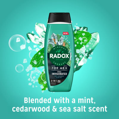 Radox Feel Invigorated shower gel 450ml - British product