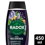 Radox 2-in-1 Shower Gel and Shampoo 450ml, imported from the UK