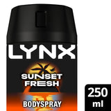 Lynx Sunset Fresh body spray 250ml, imported from the UK