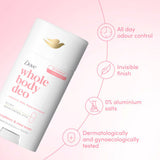 Dove Raspberry & Rose whole body deodorant stick 75ml - British product