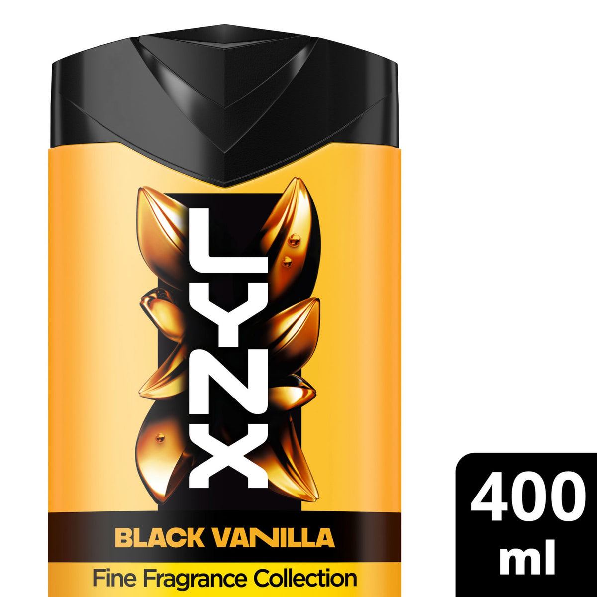 Lynx Black Vanilla body wash 400ml, UK version