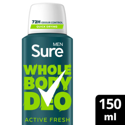Sure Active Fresh deodorant spray 150ml - British product