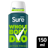 Sure Active Fresh deodorant spray 150ml - British product