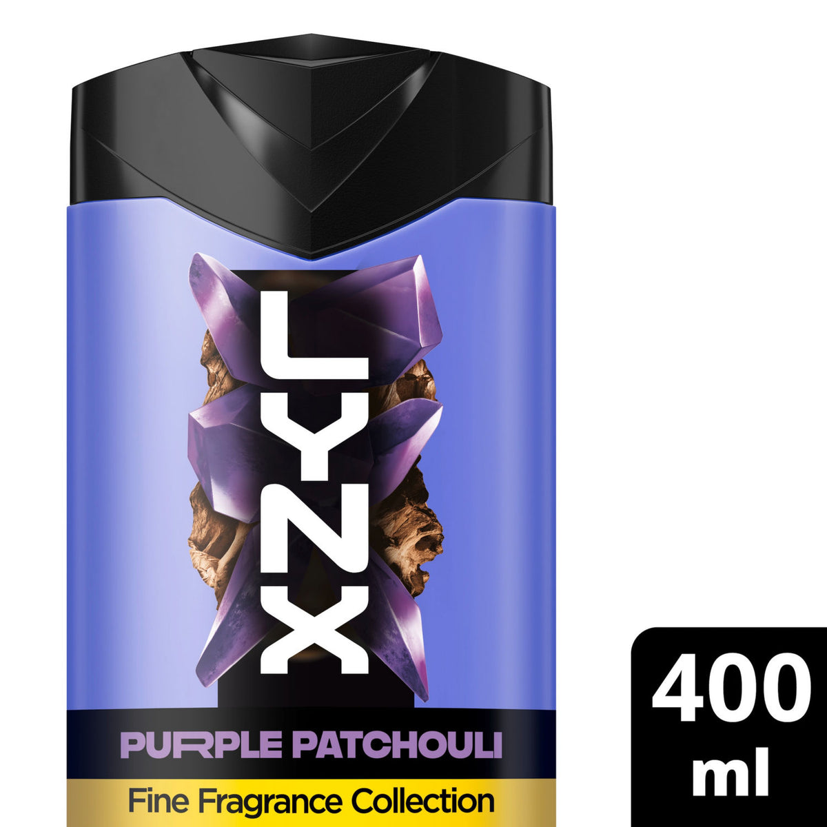 Lynx Purple Patchouli body wash 400ml (British brand)