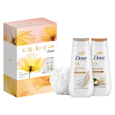 Dove pampering body wash gift set 2x225ml, UK version