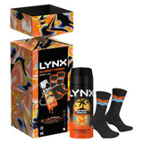 Lynx Sunset Fresh body spray and socks gift set - British product
