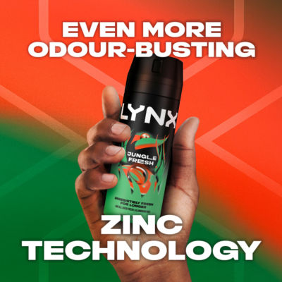 Lynx Jungle Fresh Duo gift set 2 piece (British brand)