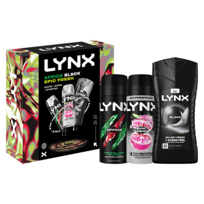 Lynx All Stars Trio gift set (British brand)