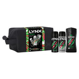 Lynx Africa washbag gift set 3 piece, imported from the UK