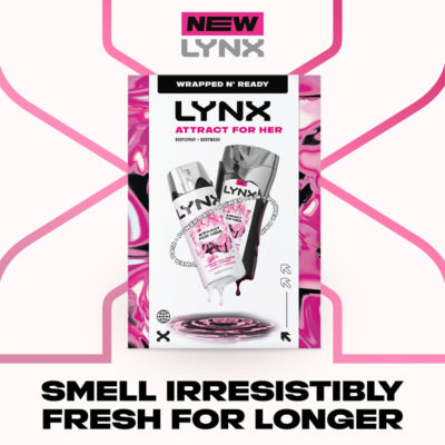 Lynx Attract for Her Duo Gift Set 2 piece, UK version