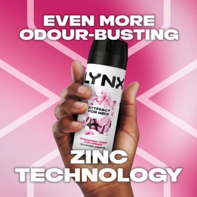 Lynx Attract for Her Duo Gift Set 2 piece, UK version