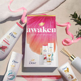 Dove Awaken Collection gift set 3 piece, imported from the UK