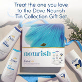 Dove Nourish Tin Collection 5-piece gift set, UK version