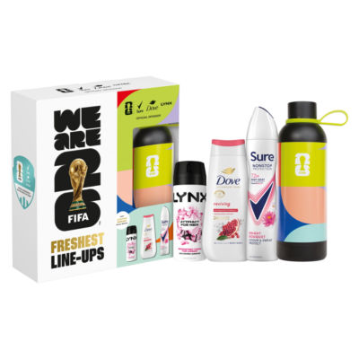 Dove Lynx Sure gift set with water bottle - British product