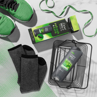 Dove Men+Care gift set body wash socks 250ml, imported from the UK
