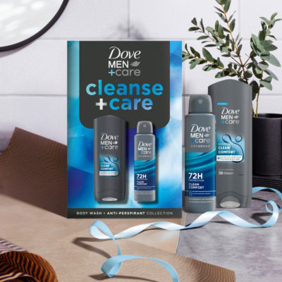 Dove Men+Care Cleanse+Care Duo Gift Set, imported from the UK