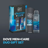 Dove Men+Care Cleanse+Care Duo Gift Set, imported from the UK