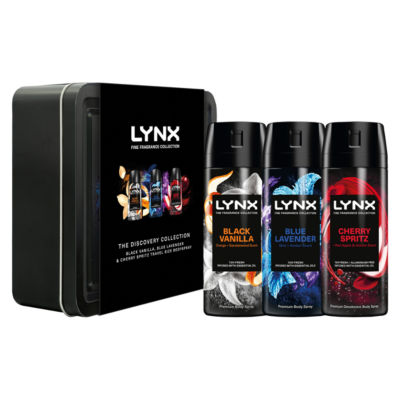 ASDA Lynx Fine Fragrance Discovery Collection 3-Piece Body Spray Gift Set- Buy online at McGrocer