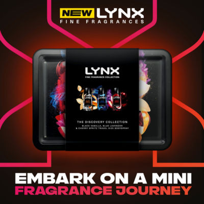 Lynx body spray gift set 3x35ml, UK version