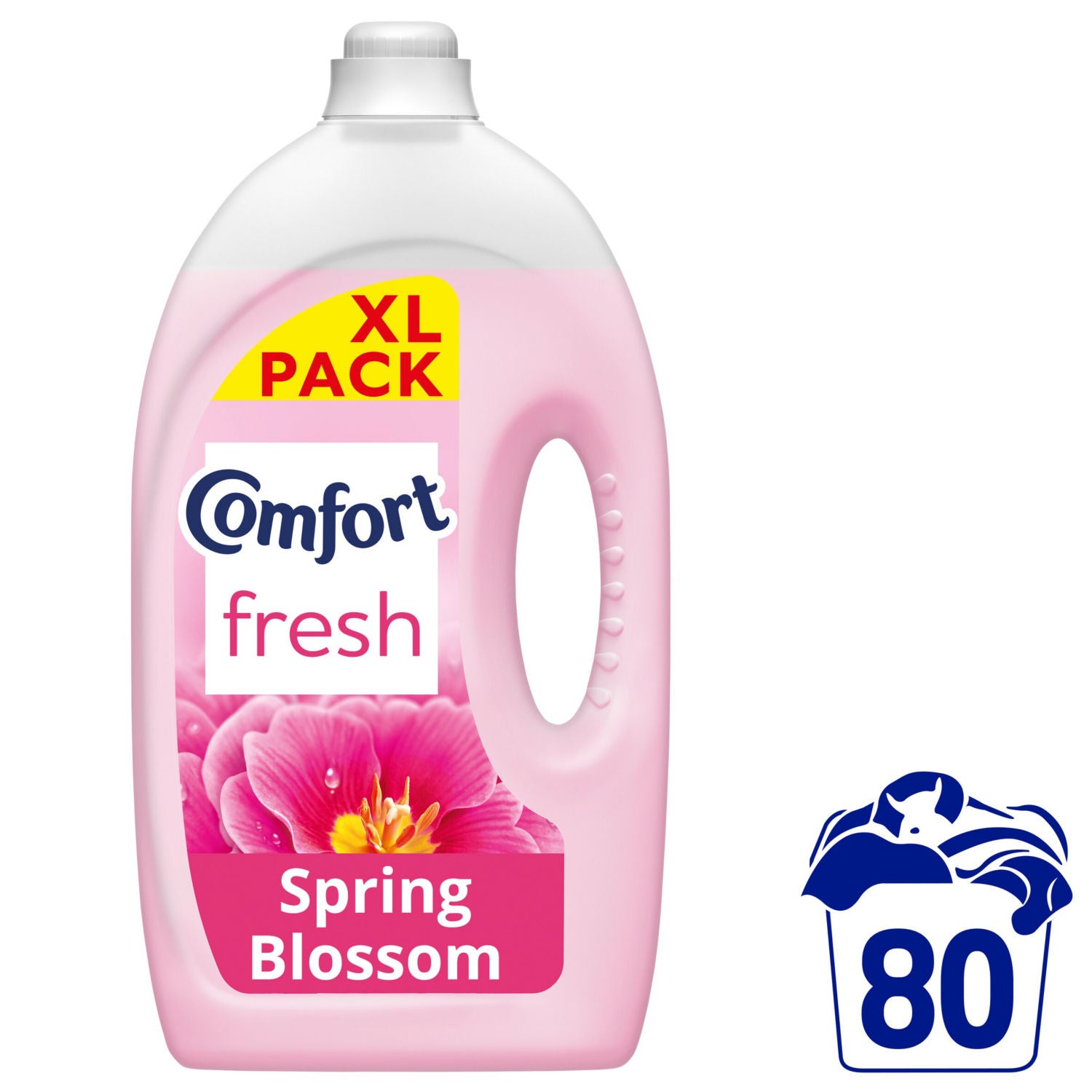 Comfort fabric conditioner Spring Blossom 2.4L, imported from the UK