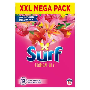 Surf Tropical Lily washing powder 4.75 kg (British brand)