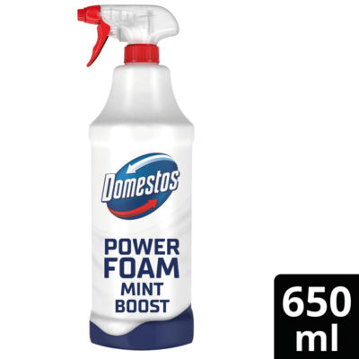Domestos Mint Boost Bleach Foam 650ml, British product