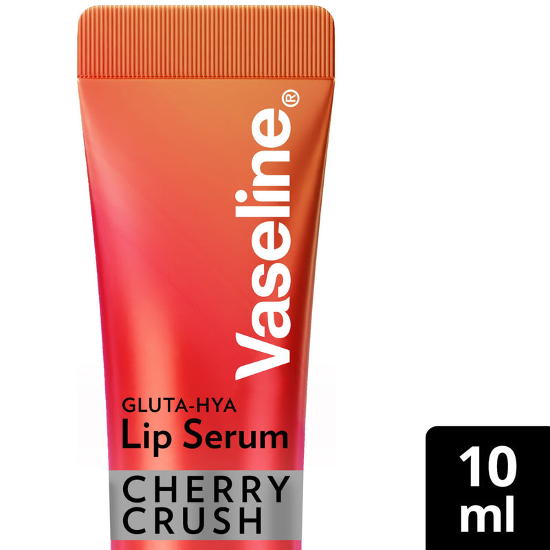 Vaseline Gluta-Hya Cherry Crush Lip Serum Gloss 10ml (British brand)