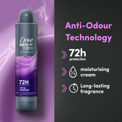Dove anti-perspirant deodorant aerosol 200ml, UK version