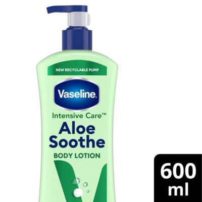Vaseline Aloe Soothe Body Lotion 600ml (British brand)
