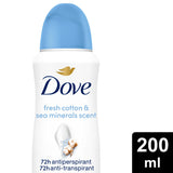 Dove Fresh Cotton anti-perspirant aerosol 200 ml - British product