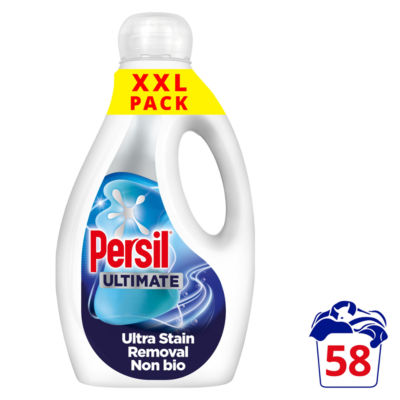 ASDA Persil Ultimate Ultra Stain Removal Non Bio Liquid Detergent, 58 Washes, 1.566 L- Buy online at McGrocer