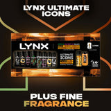 Lynx Ultimate Icons Plus Fine Fragrance gift set 10 piece - British product