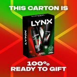 Lynx Africa Duo gift set body spray and wash, UK version