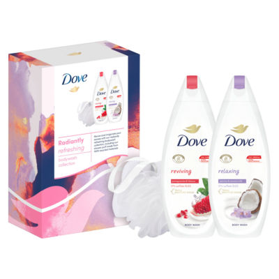 ASDA Dove Radiantly Refreshing Body Wash Collection Gift Set 2 piece- Buy online at McGrocer