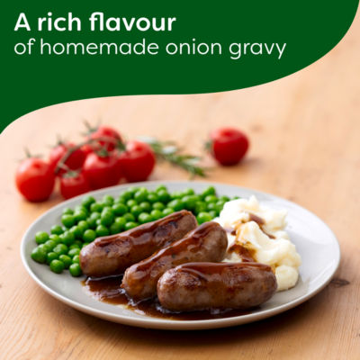Knorr onion gravy pot 4x28g, imported from the UK
