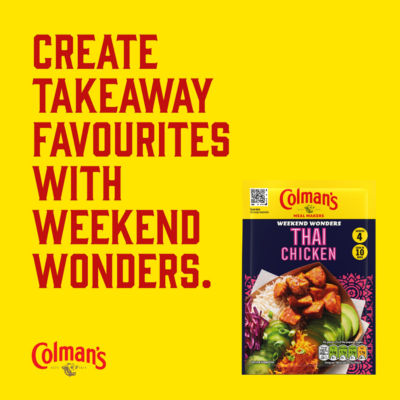 Colman's seasoning mix Thai Chicken 21g, imported from the UK