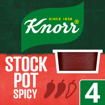 Knorr Spicy Stock Pot 4x26g (British brand)
