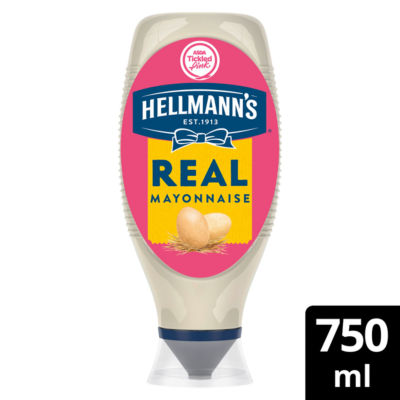 Hellmann's Real Mayonnaise limited edition 750ml, UK version