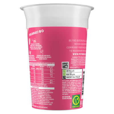 Pot Noodle instant noodle Chicken & Mushroom 114g (British brand)