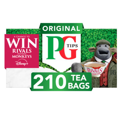Sachets de thé noir PG Tips Original 609 g importés du Royaume-Uni